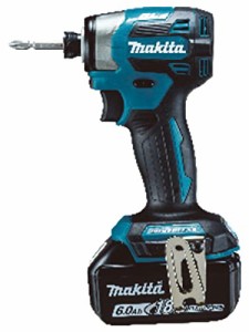 マキタ(Makita) 充電式インパクトドライバ（青） 18V バッテリ・充電器・ケース別売 TD173DZ