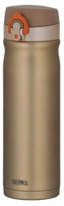 サーモス 水筒 真空断熱ケータイマグ 【ワンタッチオープンタイプ】 0.5L ゴールド JMY-501 GL