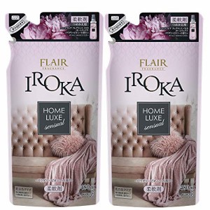 【まとめ買い】フレアフレグランス 柔軟剤 IROKA(イロカ) HomeLuxe(ホームリュクス) パウダリーピオニーの・・・