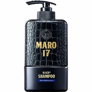 MARO17 ブラックプラス シャンプー ジェントルミントの香り 350ml メンズ スカルプ ケア ボリューム アップ・・・