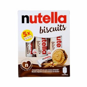 nutella ヌテラ Biscuit ビスケット ココア入りヘーゼルナッツスプレッド サクッとしたサンドイッチビスケッ・・・