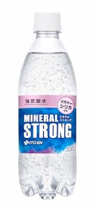 ミネラルストロング 伊藤園 強炭酸水 ミネラル ストロング 500ml×24本 シリカ含有