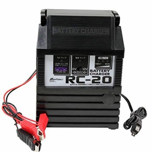 メルテック バッテリー充電器(軽自動車~小型農機) 正式PSE取得 DC6V/12V 開放型バッテリー用 定格2A Me・・・