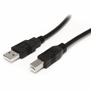 StarTech.com USB 2.0 リピーターケーブル 9.1m USB-A(オス) - USB-B(オス) 48・・・
