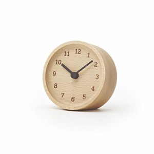 レムノス 置き時計 MUKU desk clock ブナ LC12-05 BN Lemnos