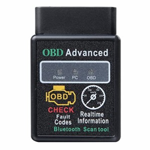EONON OBDII 自動車故障診断機 Bluetooth接続対応 OBD2故障診断機 OBD2コードスキャナー 車用・・・