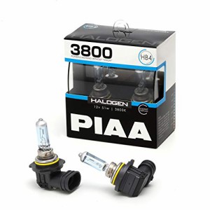 PIAA ヘッドライト・フォグランプ用 ハロゲン HB4 3800K 車検対応 2個入 12V 51W ECE規格準拠 ・・・