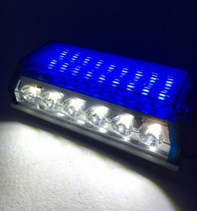 24V トラック 用 角型 24 LED サイド マーカー ランプ アンダー ダウン ライト 付き 10個 セット ホワ・・・