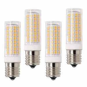 新型E17口金 LED電球 7W 電球色, E17 LED 小型電球 75Wハロゲンランプに相当全方向広配光 密閉器具対・・・