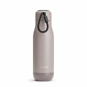 LEADWORKS 水筒 ZOKU ステンレススチールボトル 500ml 直飲み 二重構造 保温 保冷 氷 耐久性 蓋 ・・・