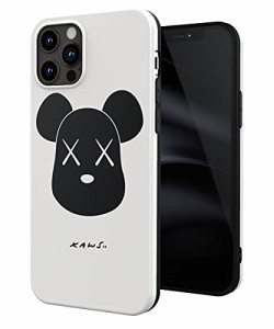 Attract iphone 13pro max 専用 ケース おしゃれ くま 人気 デザイン2個 kaws カウズ か・・・