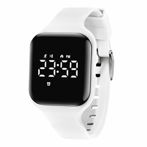 腕時計 充電式 レディース 万歩計 腕時計型 子供用 スマートウォッチ 活動量計 大人も使用可能 デジタル腕時計 多機能・・・