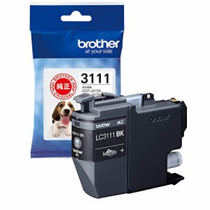 ブラザー工業 【brother純正】インクカートリッジブラック LC3111BK 対応型番:DCP-J987N、DCP-・・・