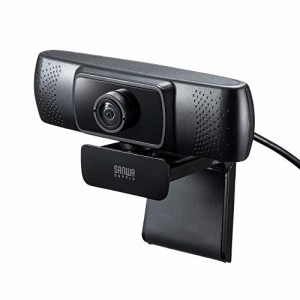 サンワサプライ 会議用ワイドレンズWEBカメラ USB接続 150°超広角 マイク内蔵 Skype対応 ブラック CMS・・・