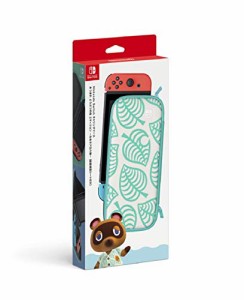 【任天堂純正品】Nintendo Switchキャリングケース あつまれ どうぶつの森エディション ~たぬきアロハ柄~(・・・