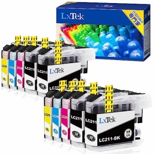 【LxTek】LC211-4PK 互換インクカートリッジ ブラザー Brother 用 LC211 インク 4色セット*・・・