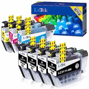 【LxTek】LC3111-4PK 互換インクカートリッジ ブラザー(Brother)用 LC3111 インク 4色セッ・・・