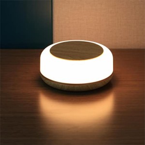 ナイトライト 授乳ライト ベッドサイドランプ 色温度/明るさ調整可 コードレス LED枕元ライト USB充電 間接照明 ・・・