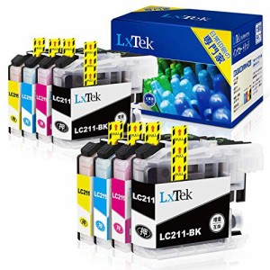 【LxTek】LC211 互換インクカートリッジ ブラザー(Brother)用 LC211 インク 4色セット*2(合計・・・