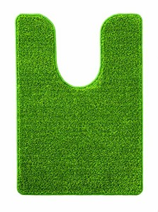 トップラボ(Top Labo) ほっとひと息 芝生トイレマット 254521 グリーン 70×100×高さ1.5cm、(・・・