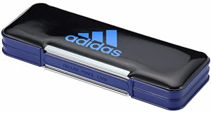 三菱鉛筆 アディダス 筆箱 AI02 黒青 P1505BT3