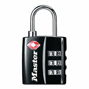 Master Lock (マスターロック) 南京錠 TSAロック ダイヤル 暗証番号設定 小型 本体幅30mm 吊高内径・・・