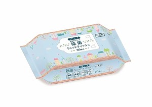 街並みシリーズ アルコール 除菌 ウェットティッシュ 1パック 60枚入 × 40パック入