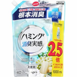 花王 ハミング消臭実感リラックスソープの香り 詰替超特大 1000ml