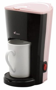 クオーレ １カップ コーヒーメーカー ピンク CU-15CD(P)