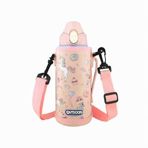 東亜金属(Toa) OUTDOOR PRODUCTS（ アウトドアプロダクツ ） 子供用 ステンレス ワンプッシュ ボト・・・