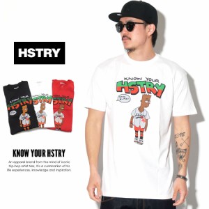 メール便送料無料 ヒストリー (HSTRY) Tシャツ メンズ KNOW YOUR HSTRY S/S TEE