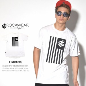 メール便送料無料 ロカウェア ROCAWEAR Tシャツ メンズ 半袖 トップス (R1708T703) LL 3L 4L