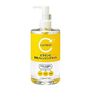 熊野油脂　サイクリア ビタミンC 酵素クレンジングオイル 400ml