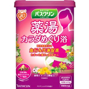 バスクリン　薬湯　カラダめぐり浴　６００ｇ