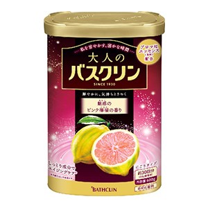 バスクリン　大人のバスクリン入浴剤　魅惑のピンク檸檬の香り ６００ｇ