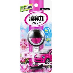 エステー　クルマの消臭力 クリップタイプ フローラル　3.2ml