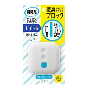 エステー　消臭力デオックストイレ用消臭剤・芳香剤 置き型フレッシュソープ本体６ｍｌ