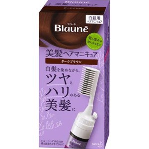 花王　ブローネヘアマニキュアクシダークブラウン白髪用