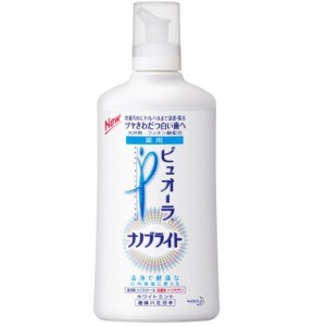 花王 薬用ピュオーラ ナノブライト液体ハミガキ 400ml