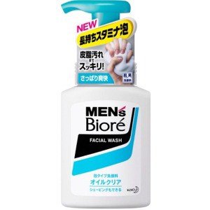 花王 メンズビオレ 泡タイプオイルクリア洗顔 150ml 