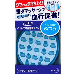 花王 サクセス 頭皮洗浄ブラシ ふつう