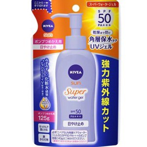 花王　ニベアサン プロテクトウォータージェル SPF50／PA+++ つめかえ用125g 