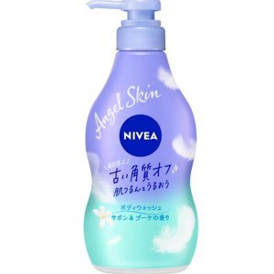 花王　ニベア エンジェルスキン ボディウォッシュ サボン＆ブーケの香り ポンプ ４８０ｍｌ