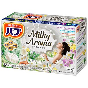 花王　バブ　ミルキーアロマ１２錠入