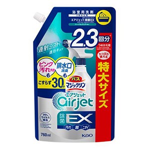 花王　バスマジックリン　エアジェット除菌ＥＸハーバルクリアつめかえ用　パウトパウチ７６０ｍｌ