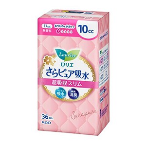 花王　ロリエ　さらピュア吸水 超吸収スリム10cc無香料３６枚