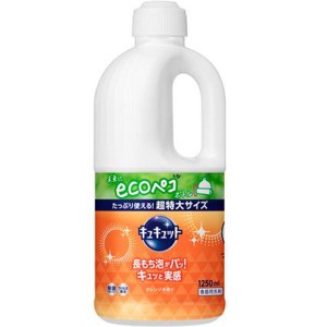 花王　キュキュット　つめかえ用　１２５０ｍｌ