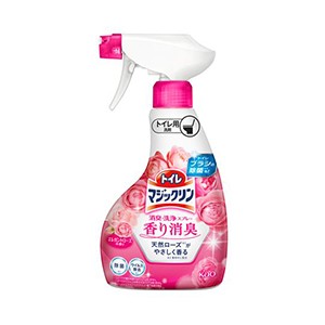 花王　トイレマジックリン 消臭・洗浄スプレー 香り消臭 エレガントローズつめかえ本体３５０ｍｌ