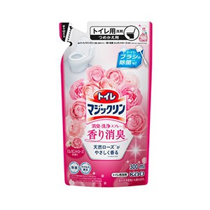 花王　トイレマジックリン 消臭・洗浄スプレー 香り消臭 エレガントローズつめかえ３００ｍｌ