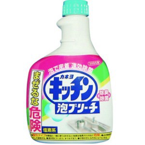 カネヨ石鹸 キッチン泡ブリーチ つけかえ用 400ml